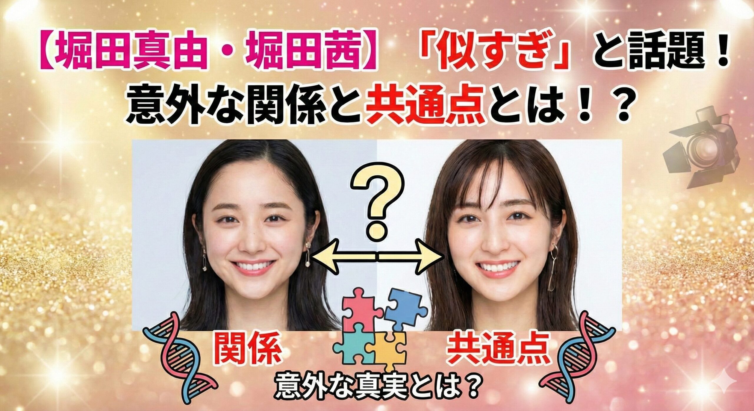 堀田真由 堀田茜