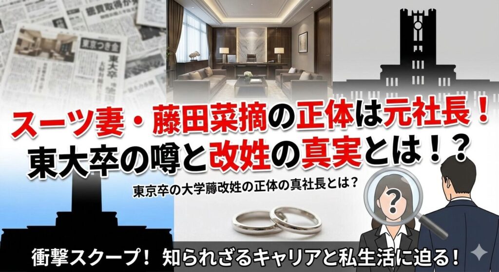スーツ 妻 藤田菜摘