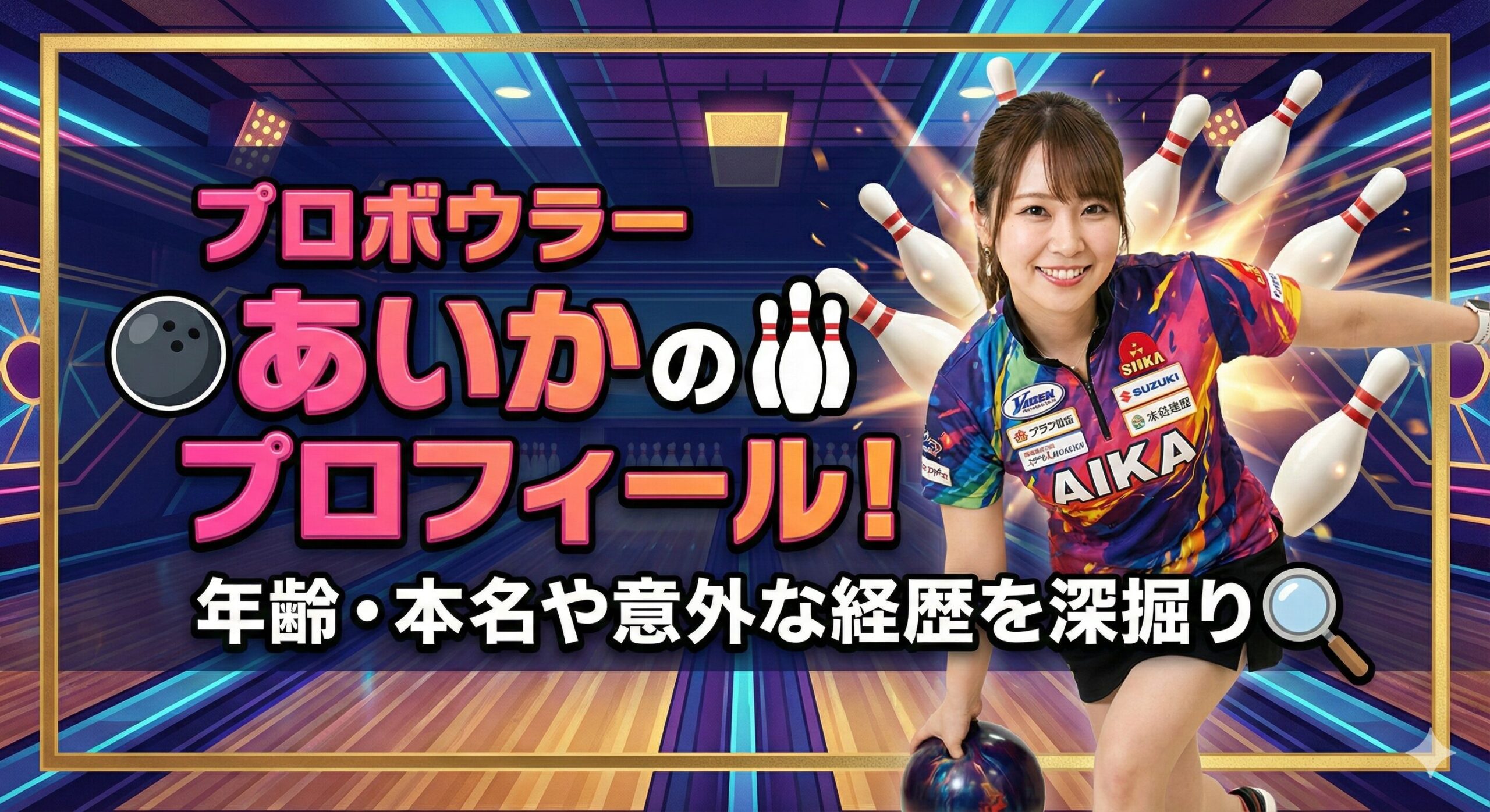 プロボウラー あいか プロフィール