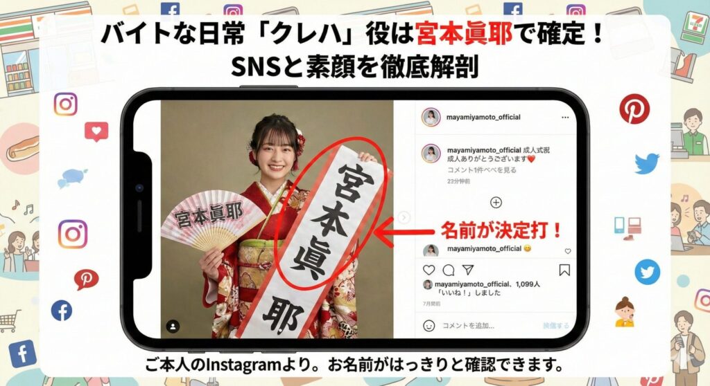 本人確認の決定打となるInstagram投稿