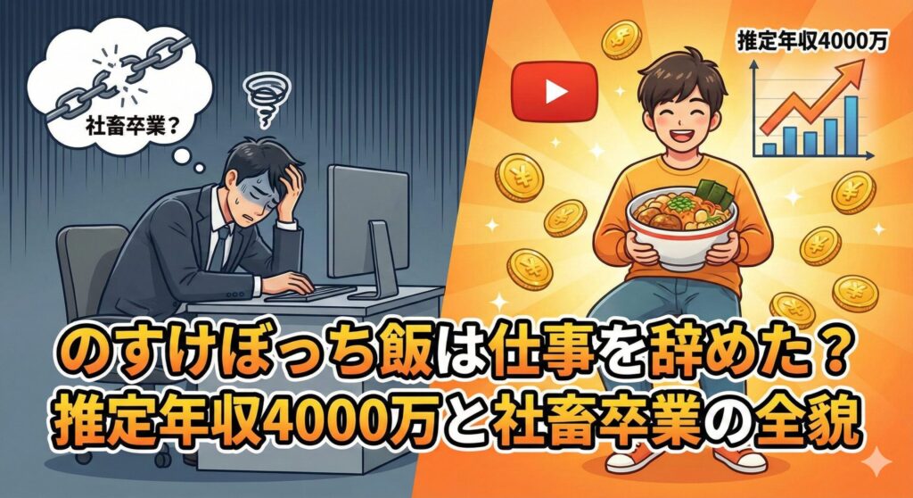 のすけぼっち飯 仕事辞めた