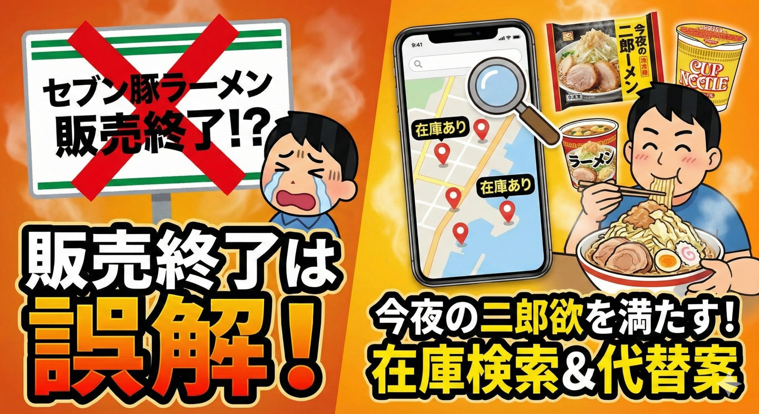 セブンイレブン豚ラーメン 販売終了