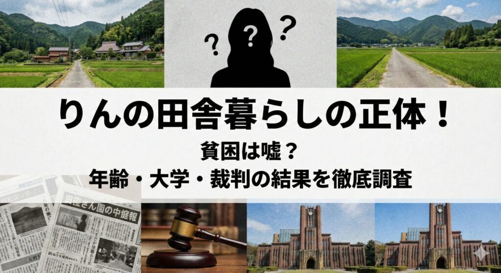 りんの田舎暮らし 正体