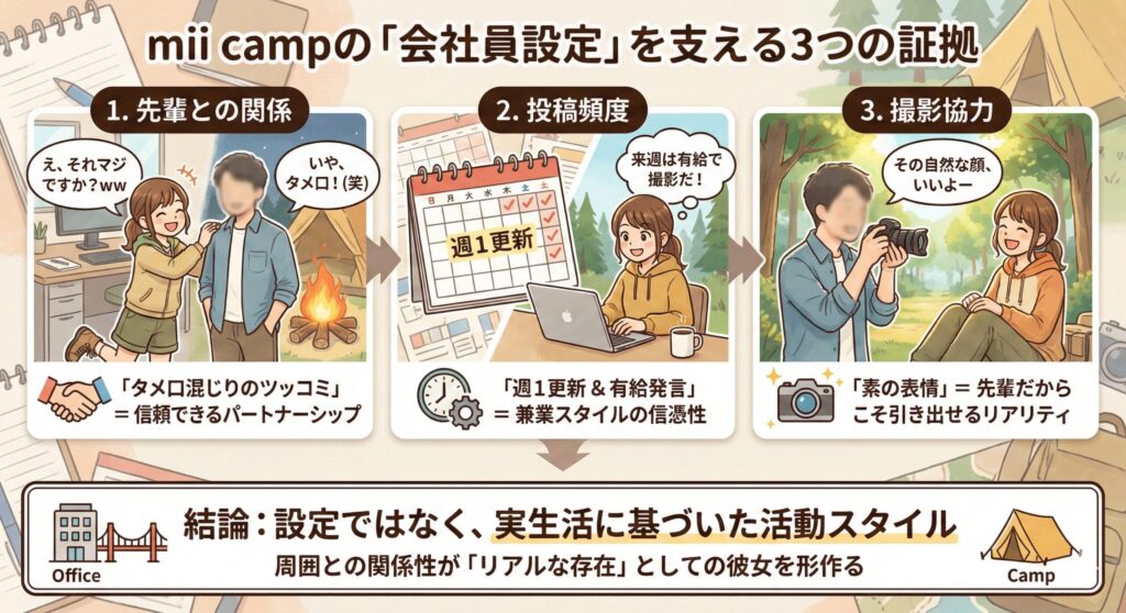 mii campの「リアリティ」を支える構造