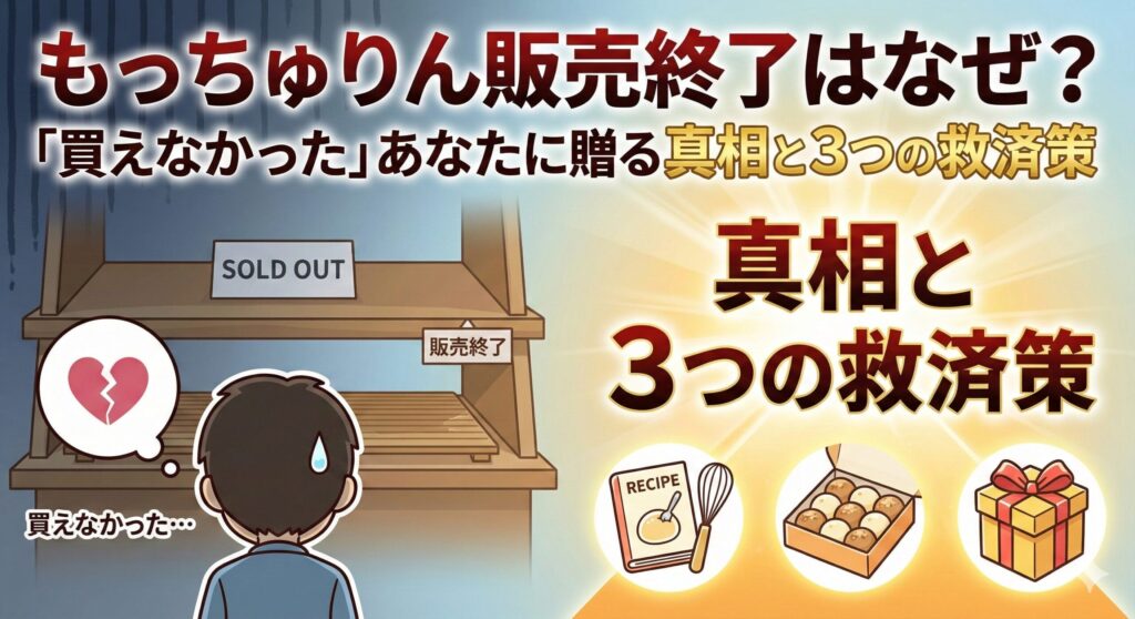 もっちゅりん 販売終了 なぜ