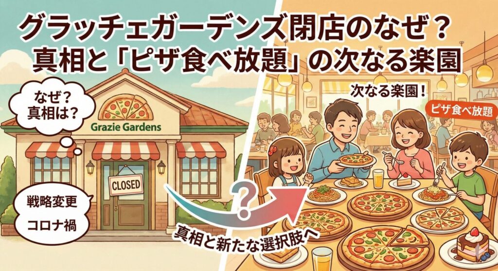 グラッチェガーデンズ 閉店 なぜ