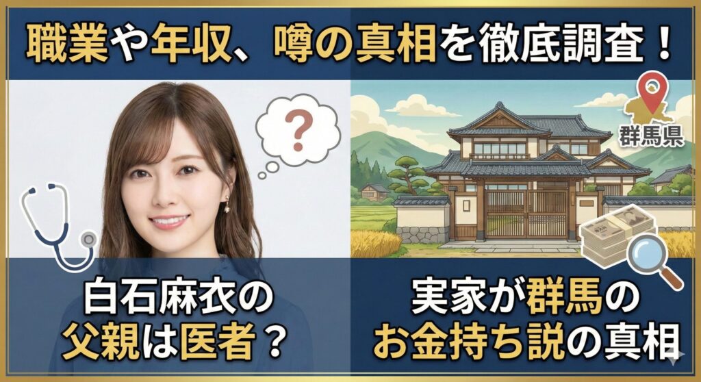 白石麻衣 父親 医者