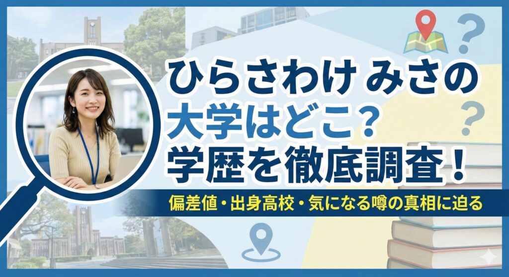 ひらさわけ みさ 大学