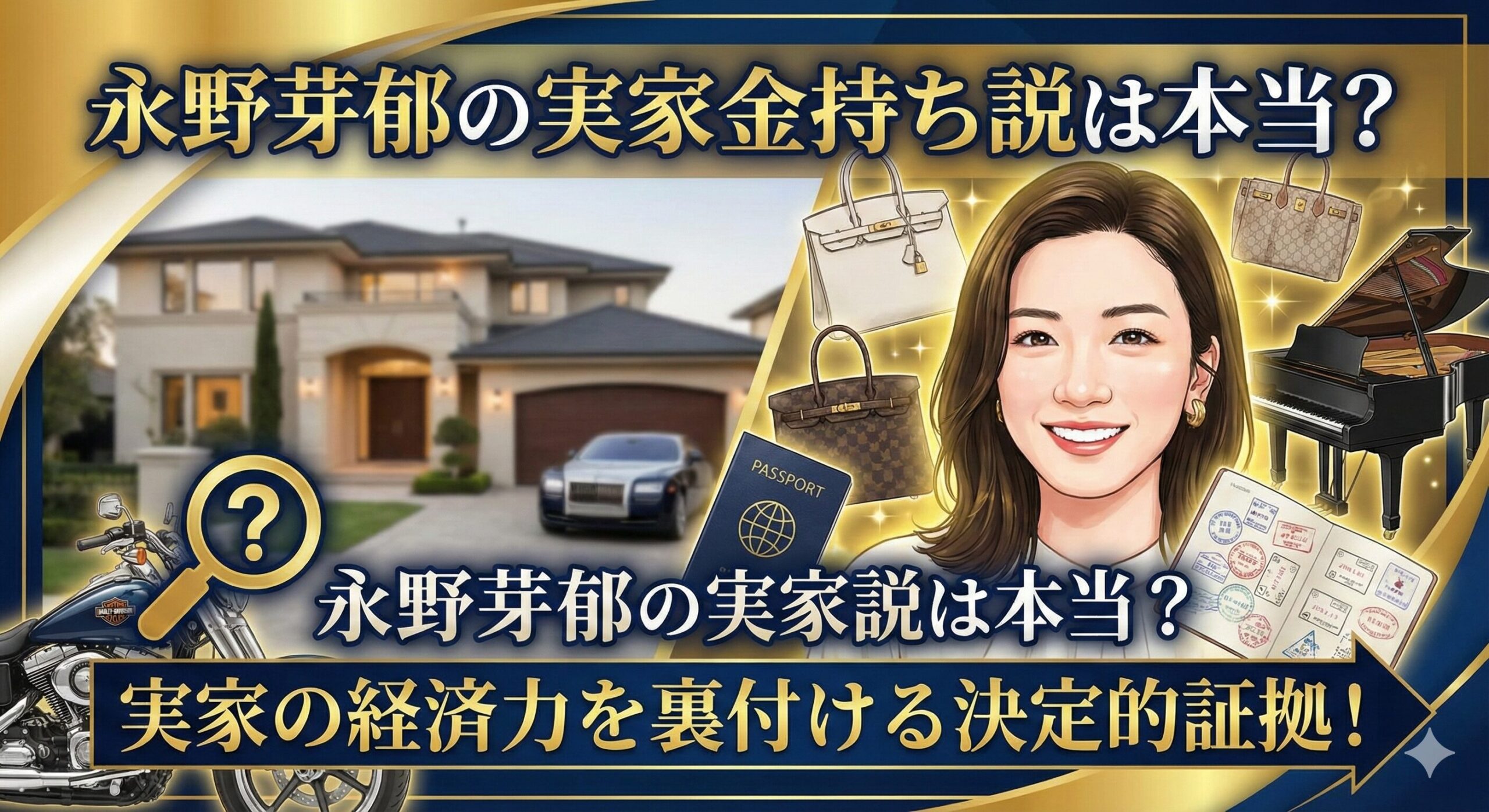 永野芽郁 実家金持ち