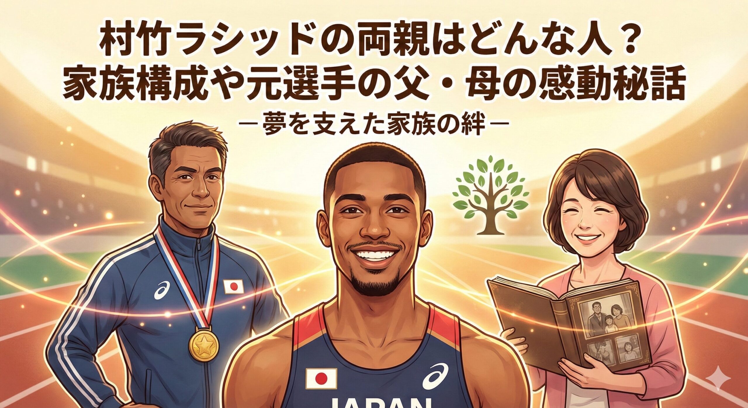 村竹ラシッド 両親