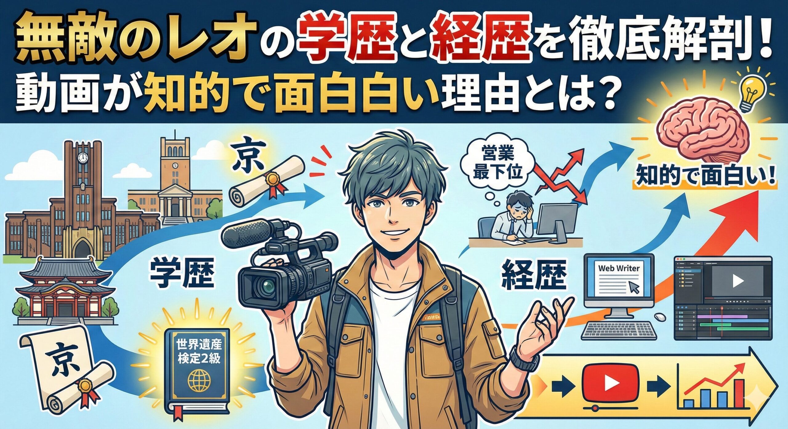 無敵のレオ学歴