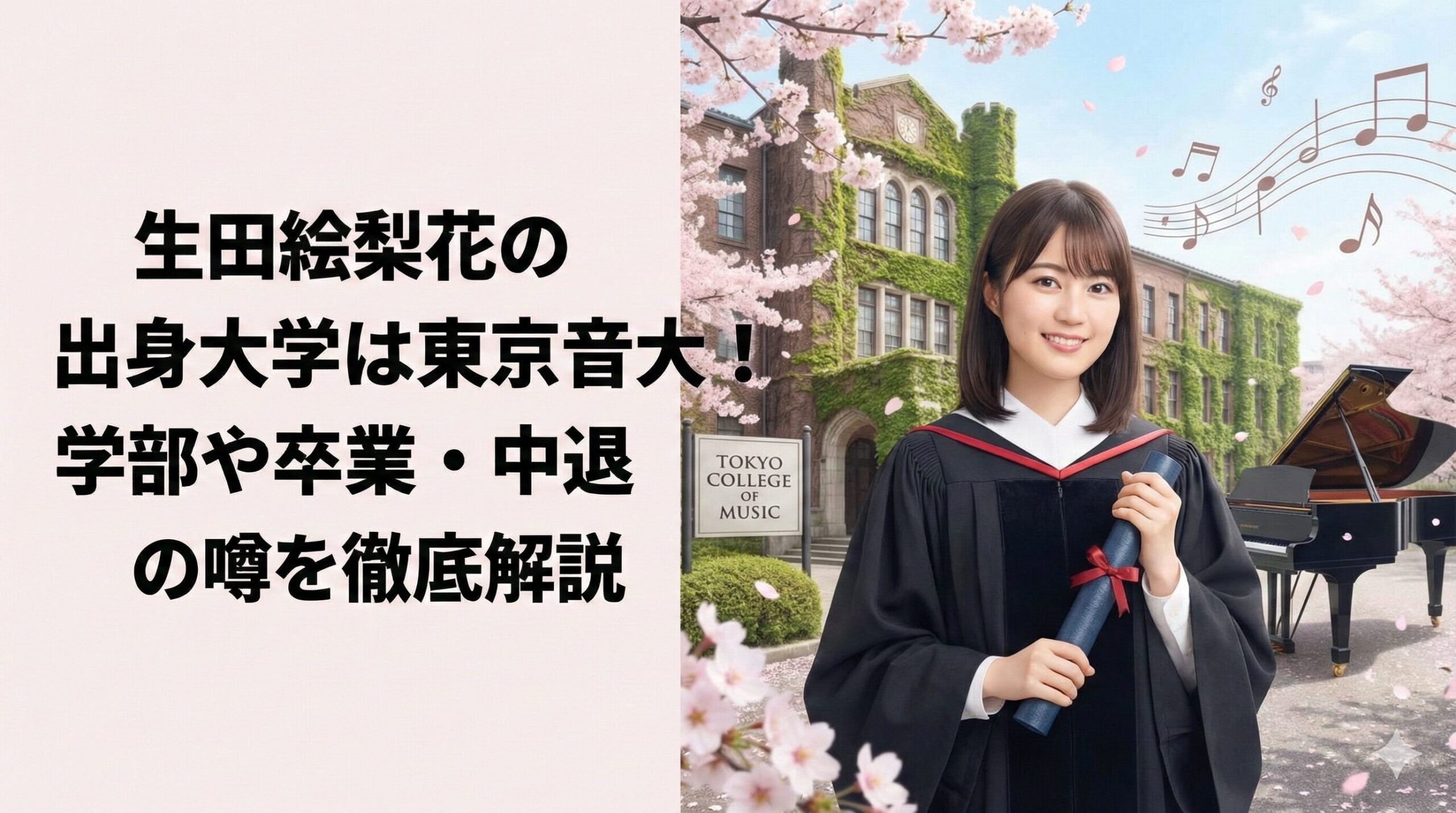 生田絵梨花大学