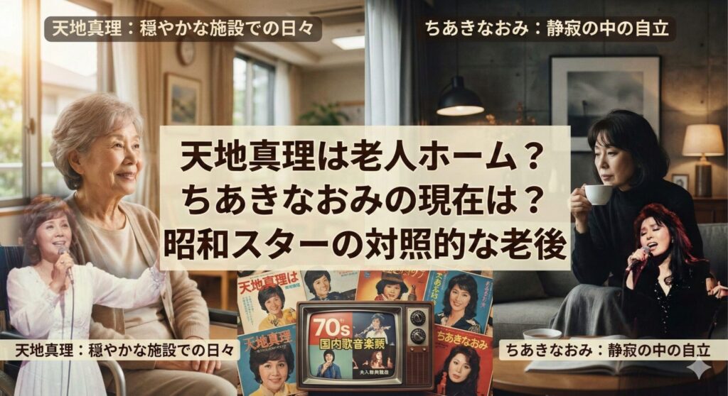老人ホーム天地真理現在ちあきなおみ現在