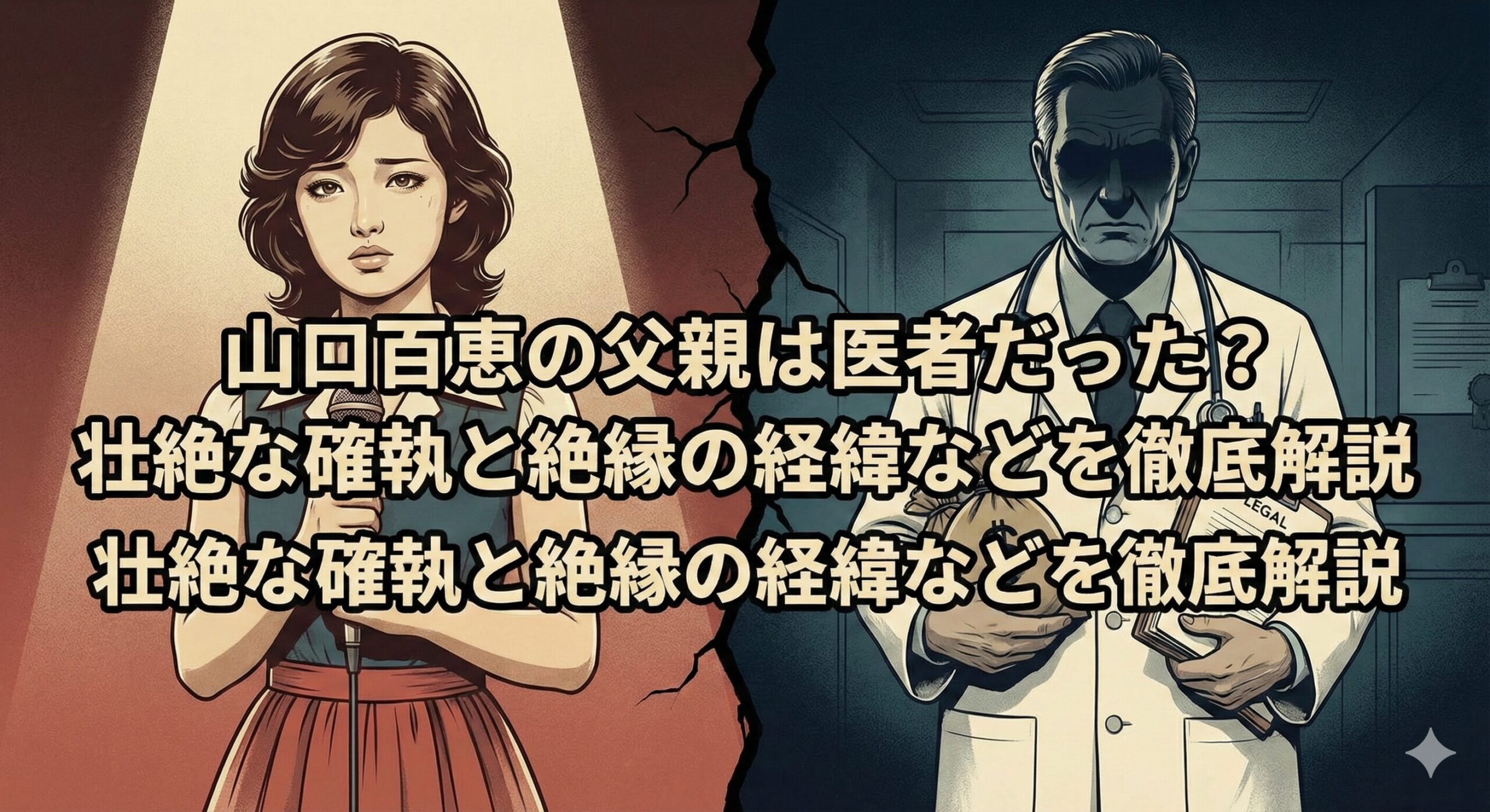 山口百恵の父親 医者