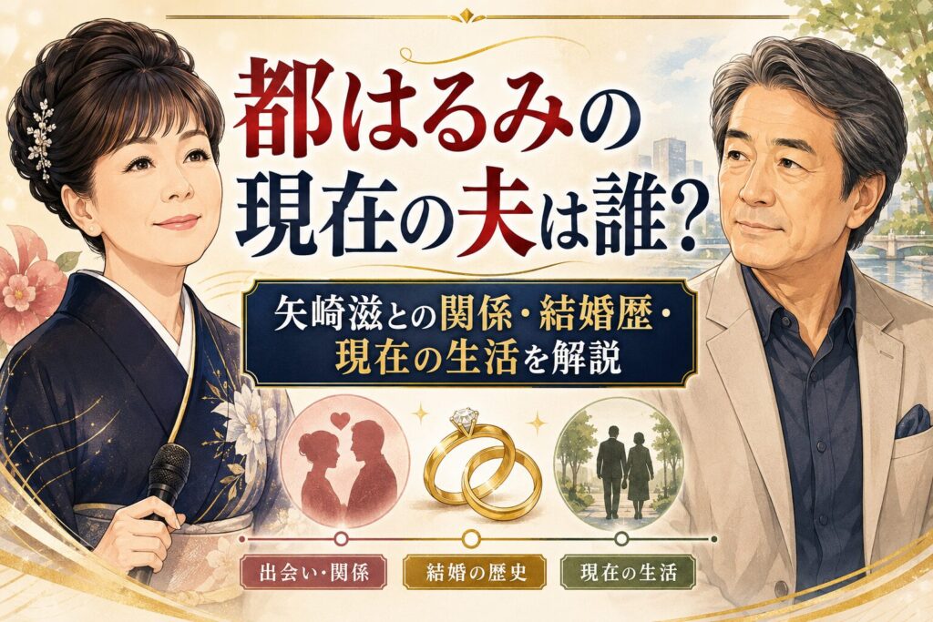 都はるみの現在の夫