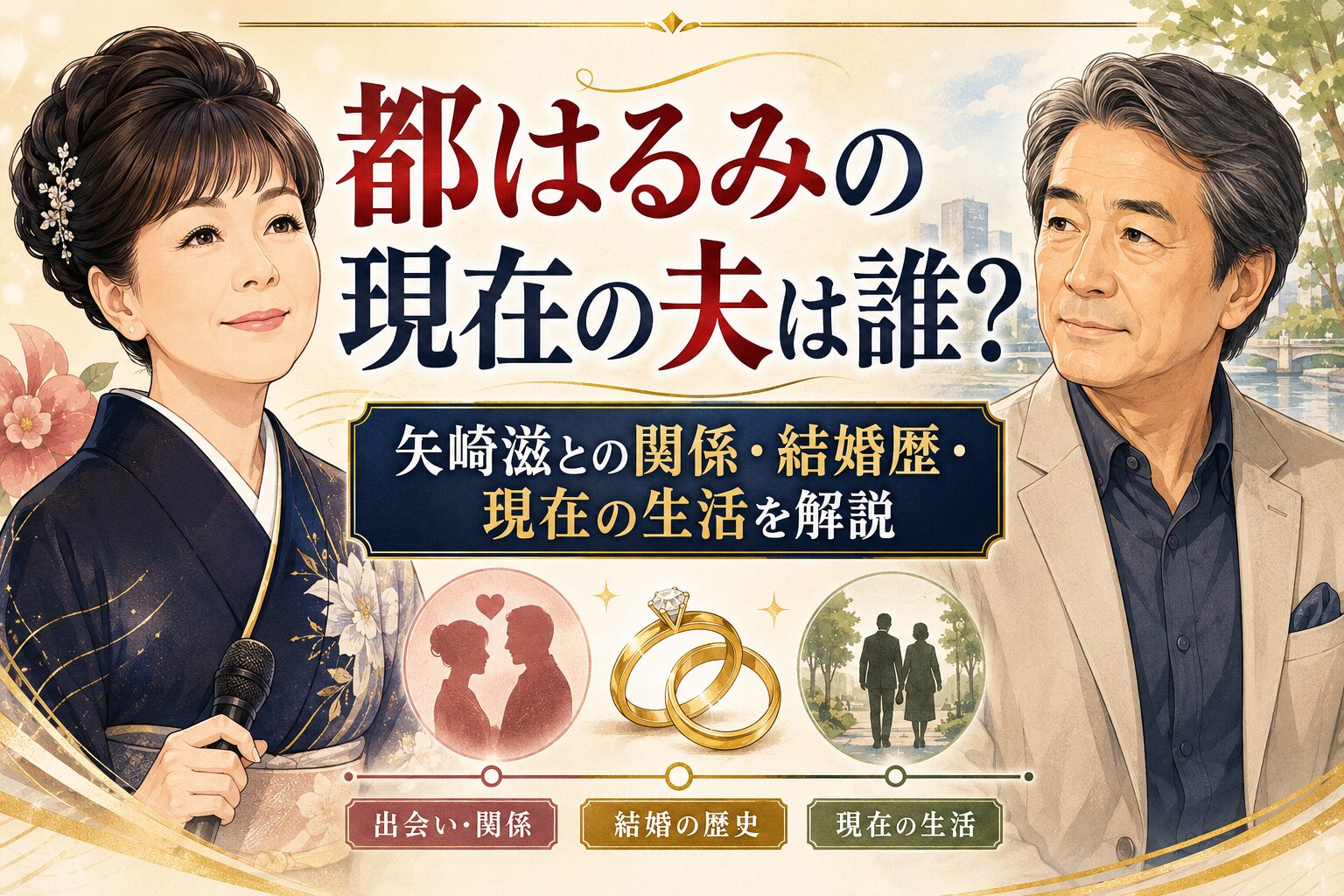 都はるみの現在の夫