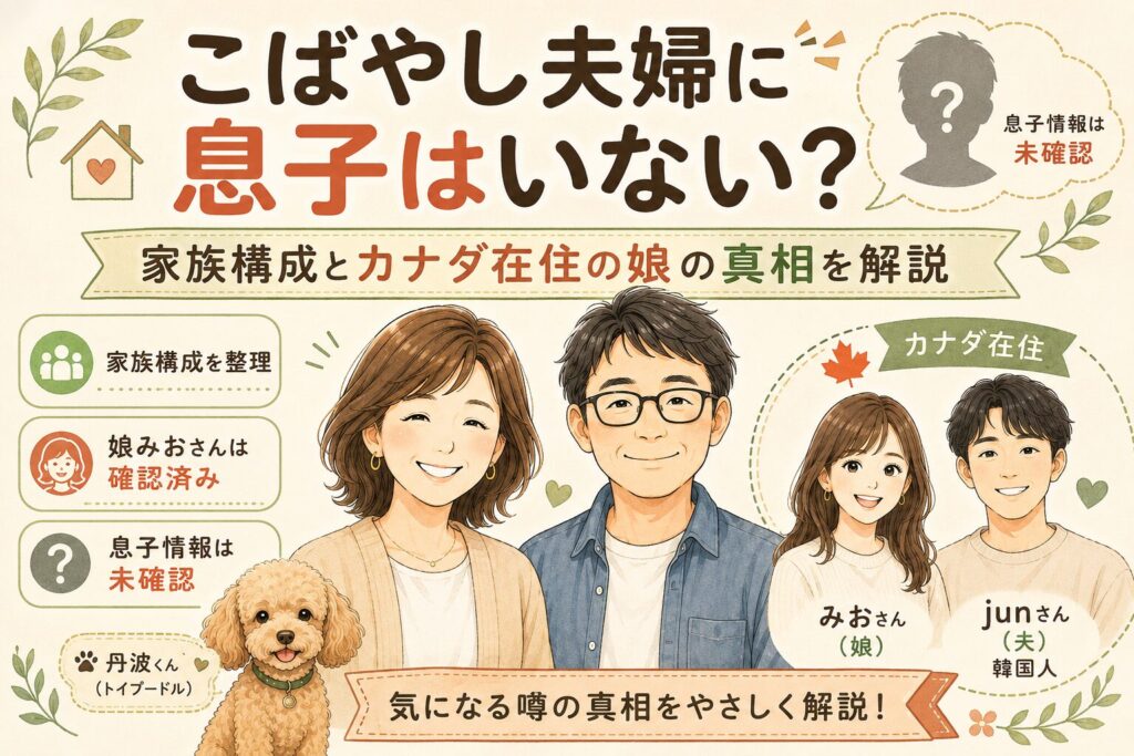 こばやし夫婦の息子