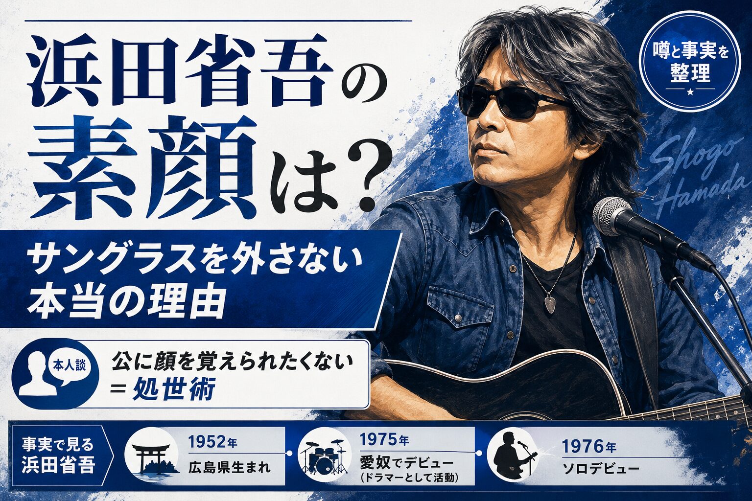 浜田省吾の素顔