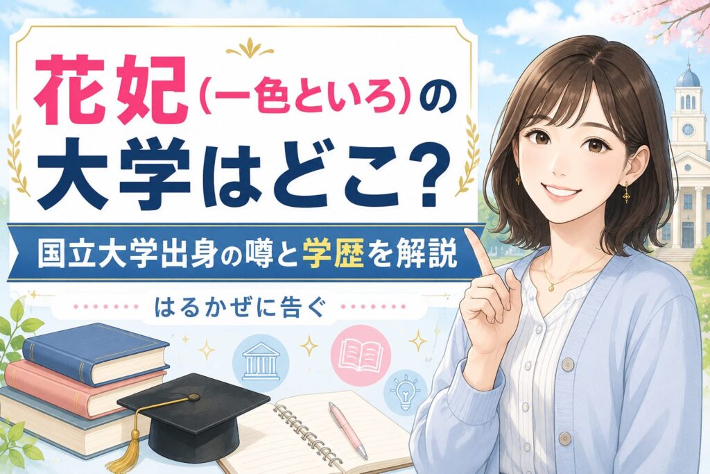 花妃（一色といろ）の大学