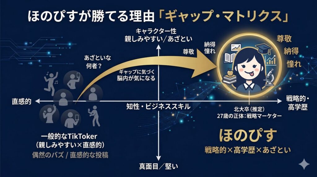 ほのぴすの独自ポジショニング図