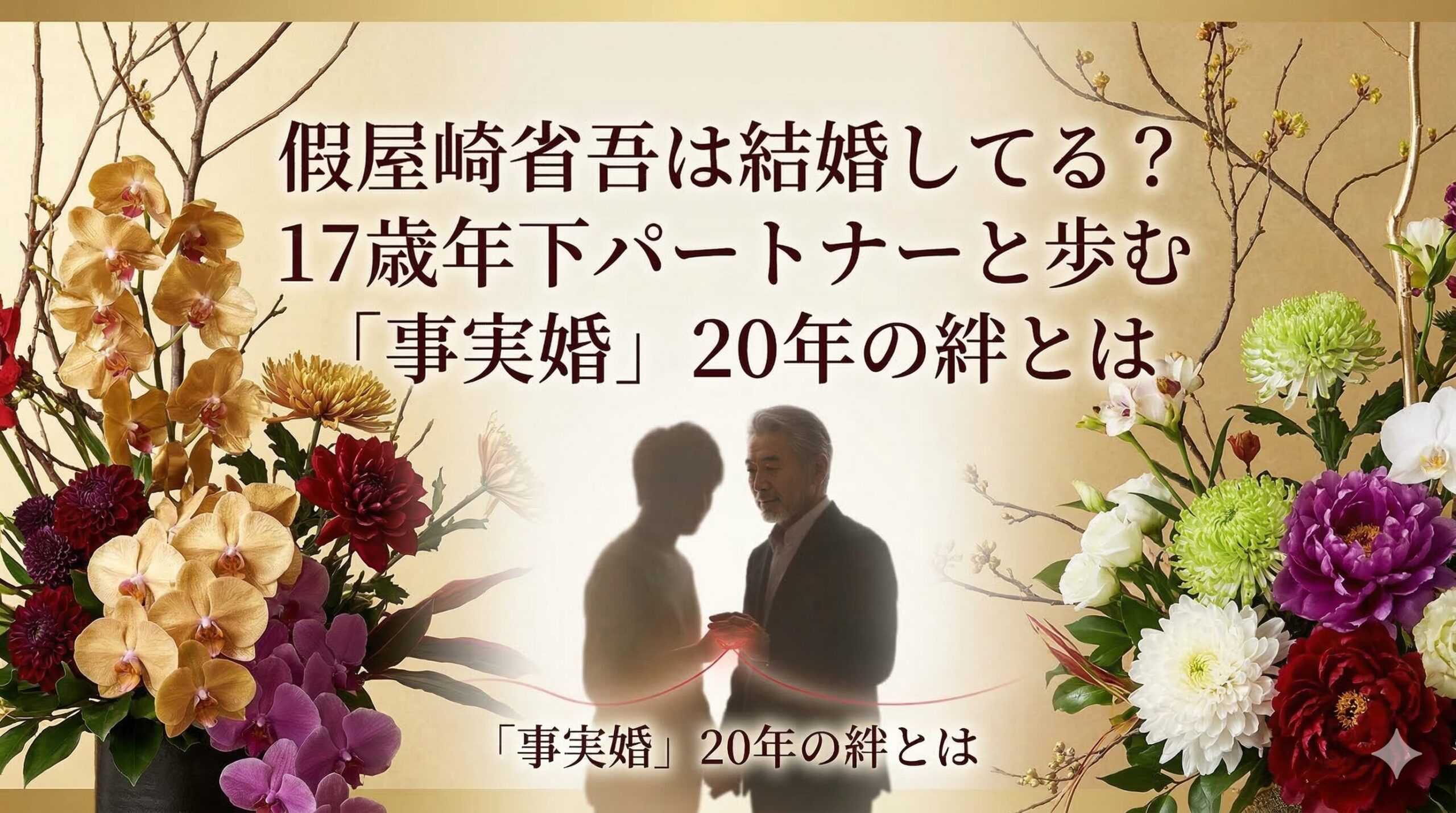 假屋崎省吾 結婚
