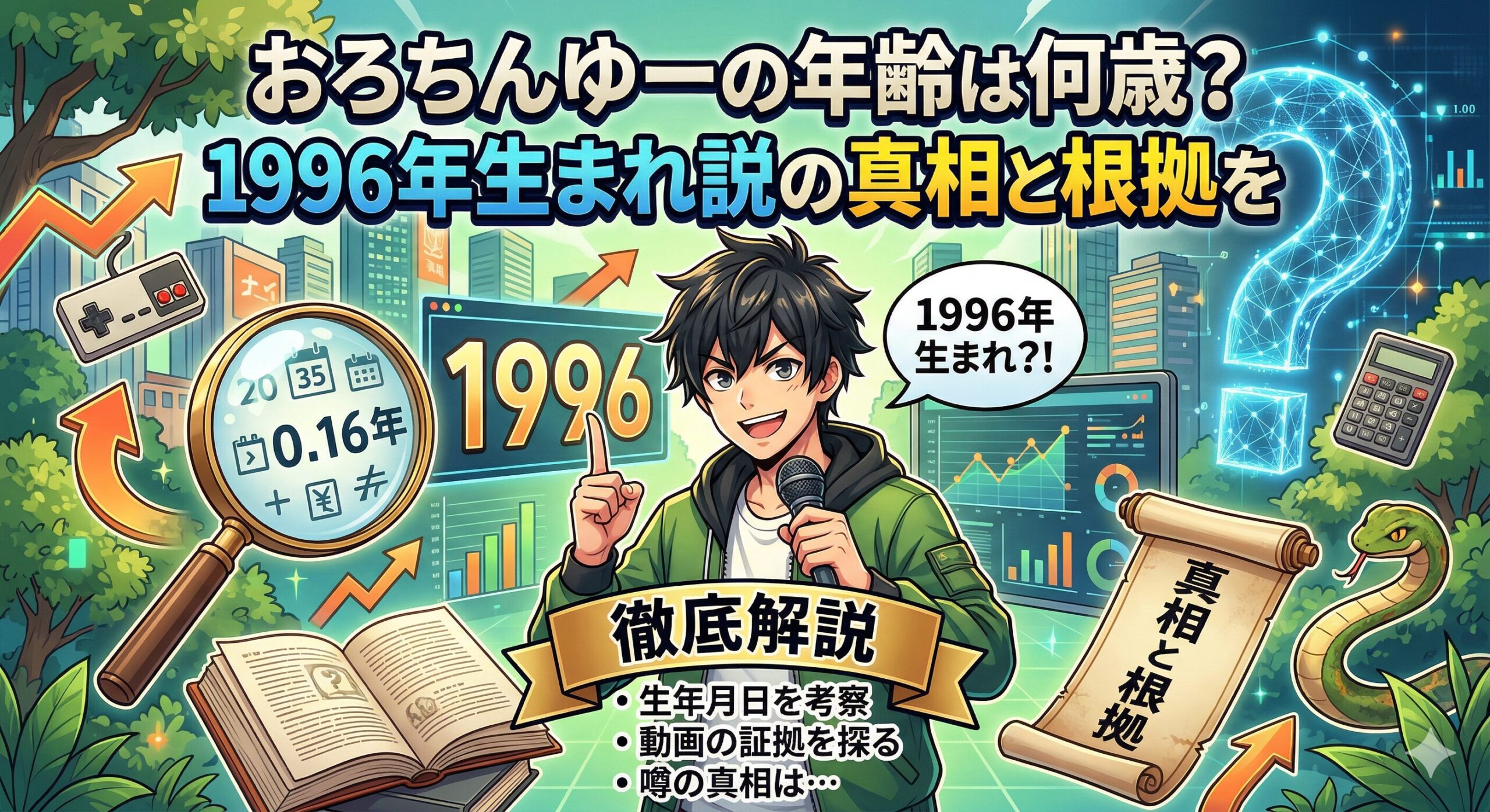 おろちんゆー年齢