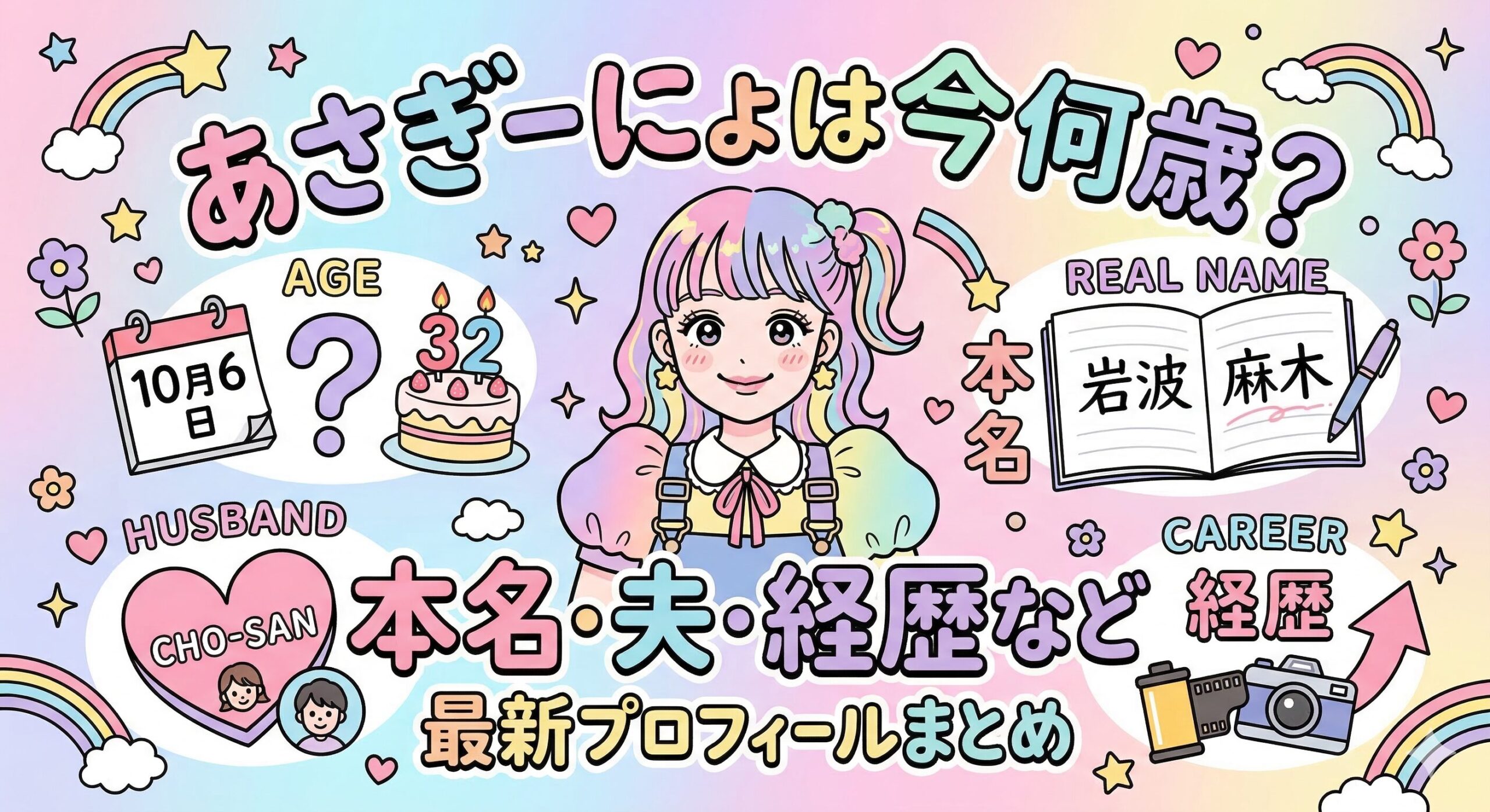 あさぎーにょ 年齢