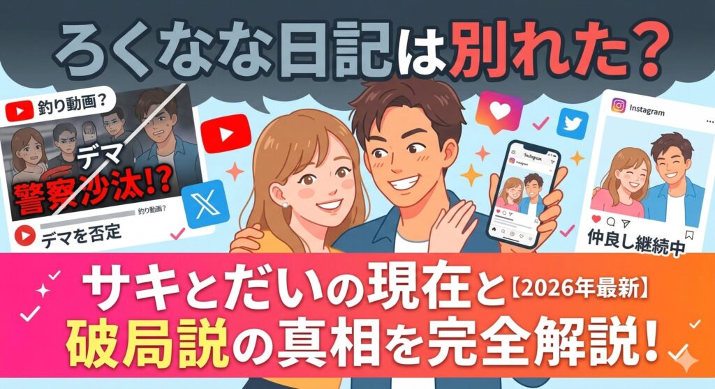 ろくなな日記 別れた