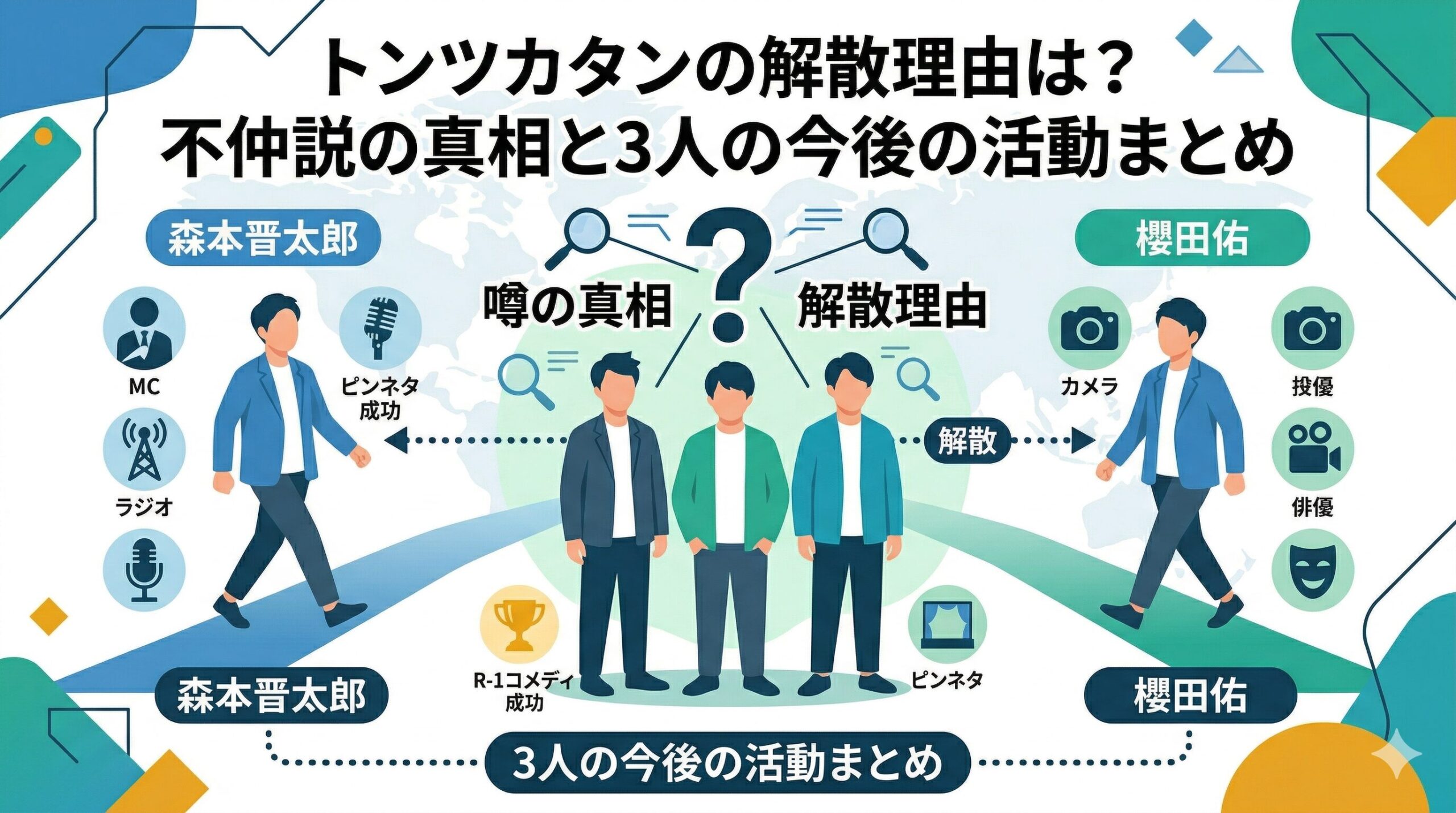 トンツカタン 解散理由