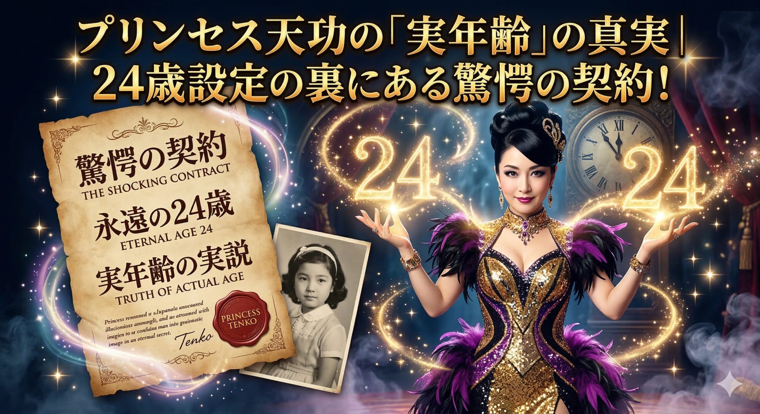 プリンセス天功年齢