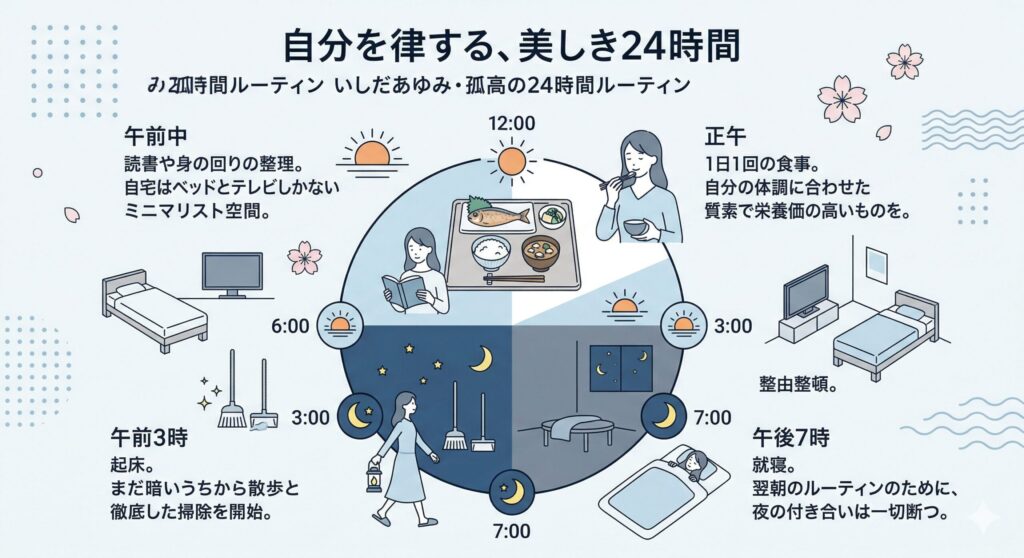 いしだあゆみ・孤高の24時間ルーティン