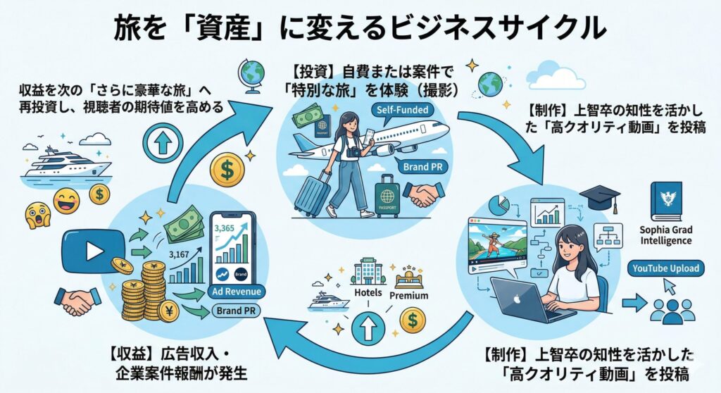 ふじわらのみいの収益サイクルモデル