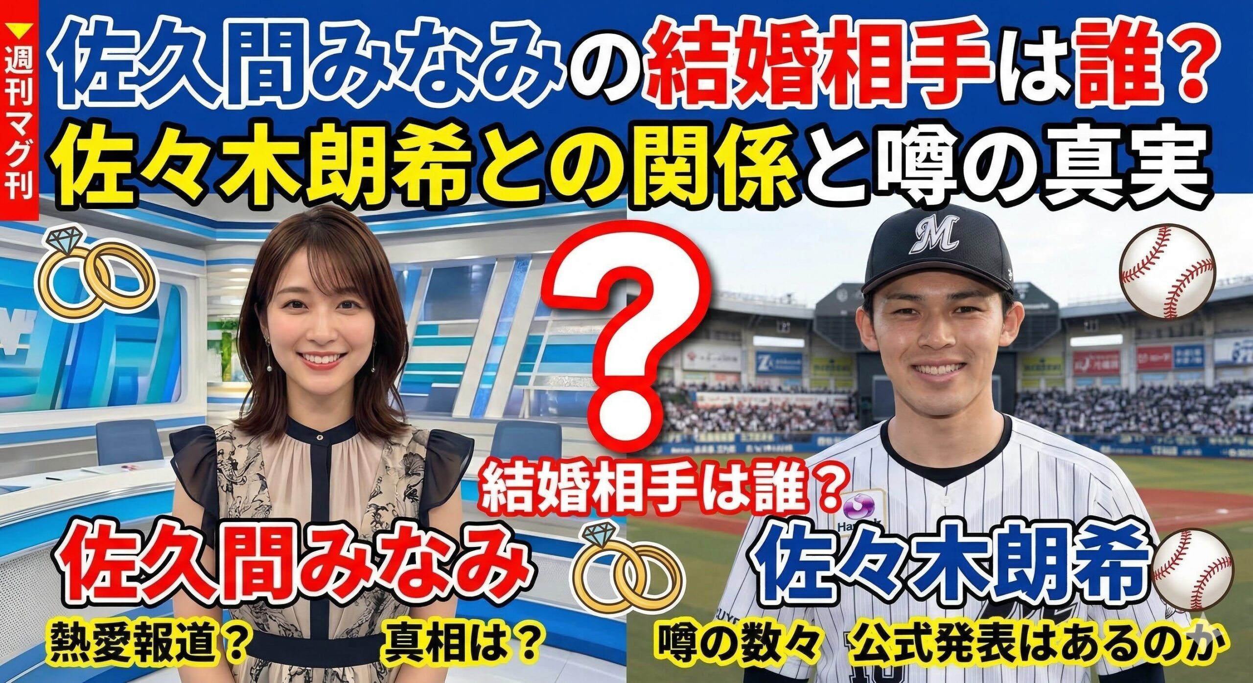 佐久間みなみ 結婚相手