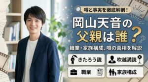 岡山天音父親