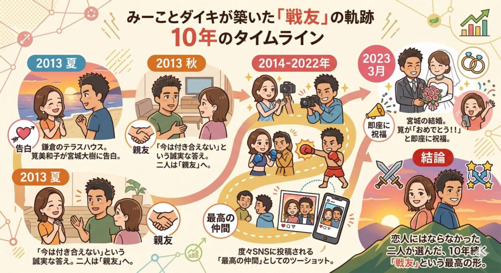 2013-2023:みーことダイキが築いた「戦友」の軌跡