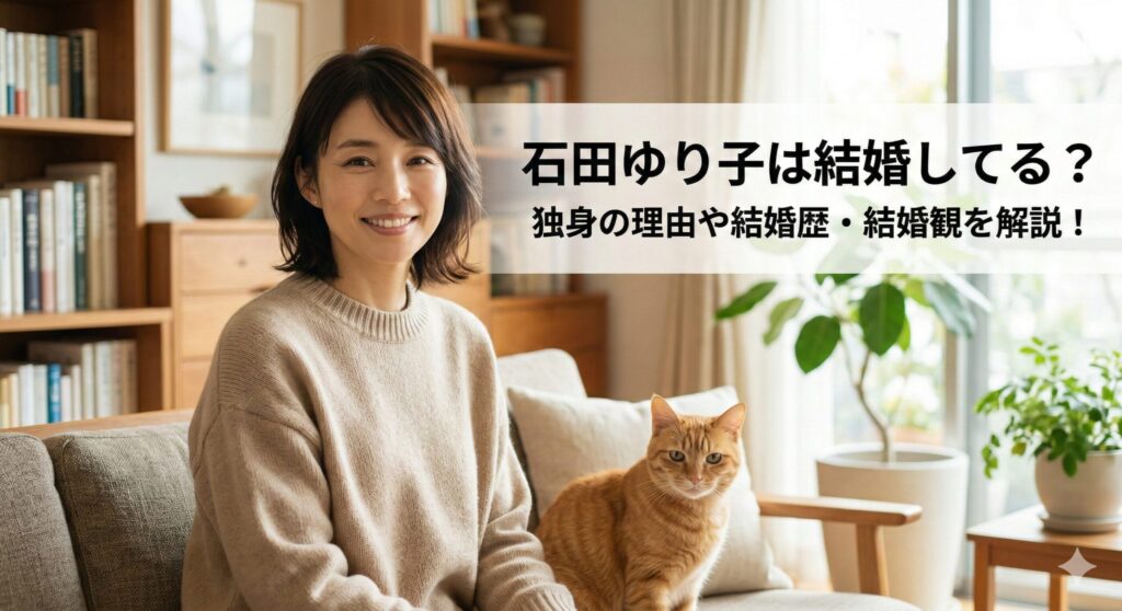 石田ゆり子 結婚