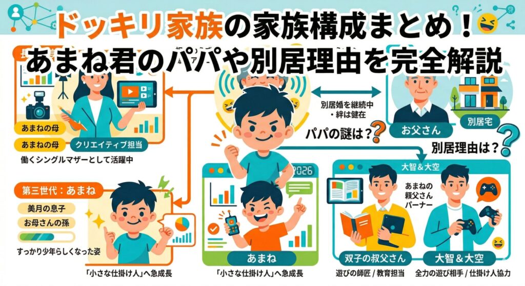 ドッキリ家族 家族構成