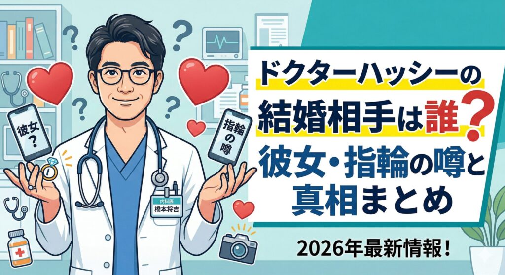 ドクターハッシー 結婚相手