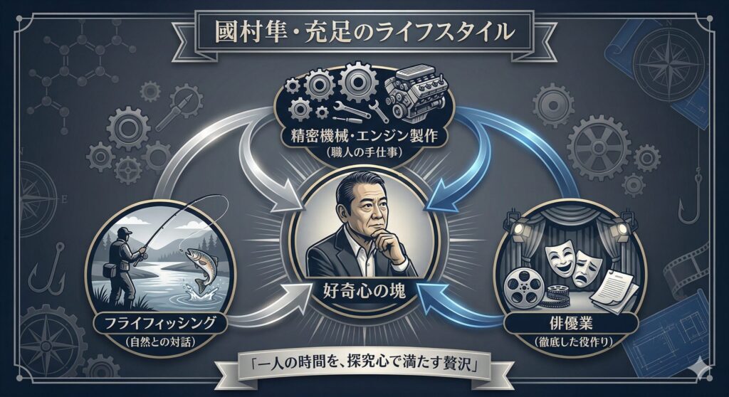 國村隼の「独身の美学」を構成する要素
