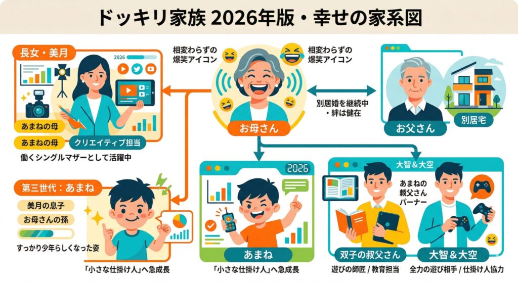 ドッキリ家族 2026年最新相関図