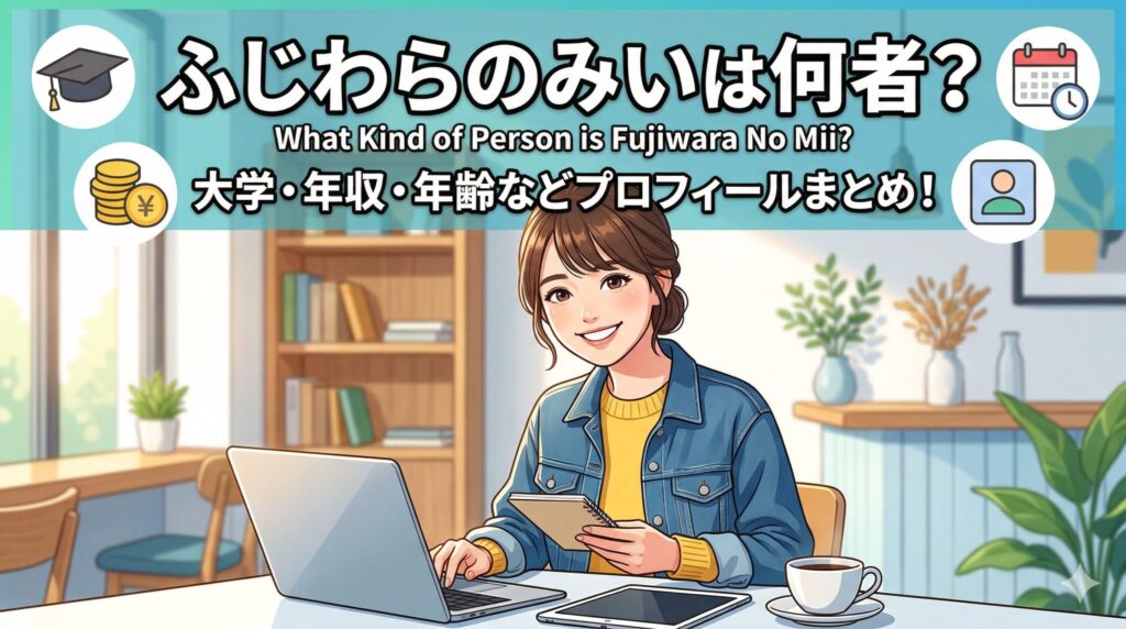 ふじわらのみい 何者