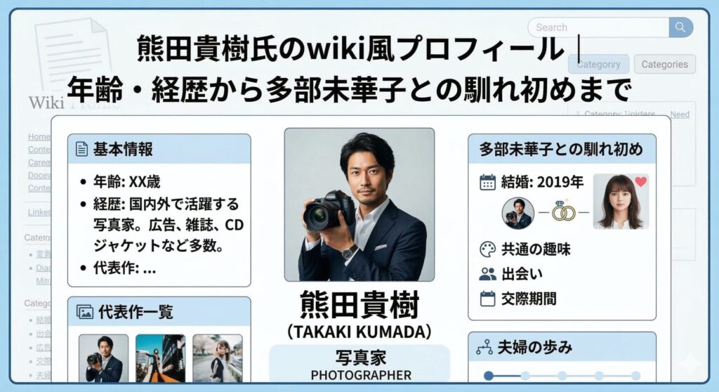 熊田貴樹 プロフィール