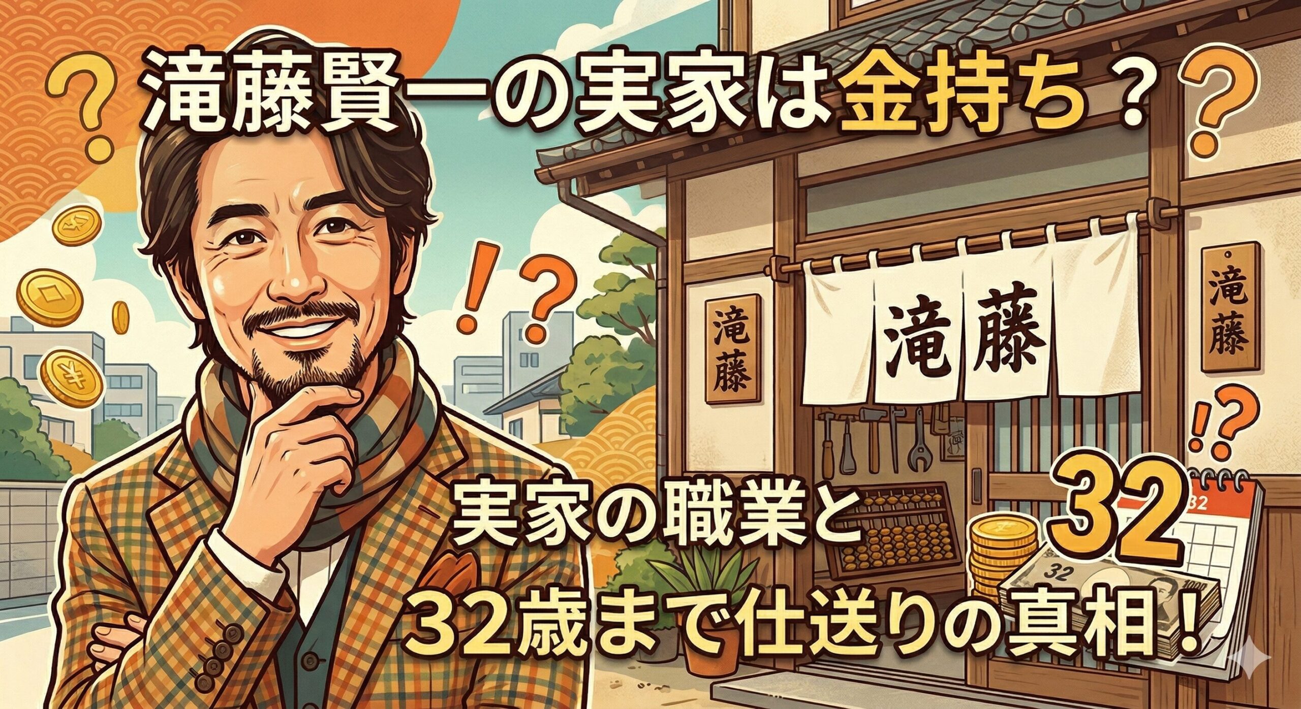 滝藤賢一 実家 金持ち