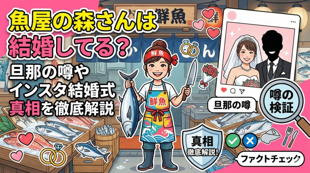 魚屋の森さん 結婚