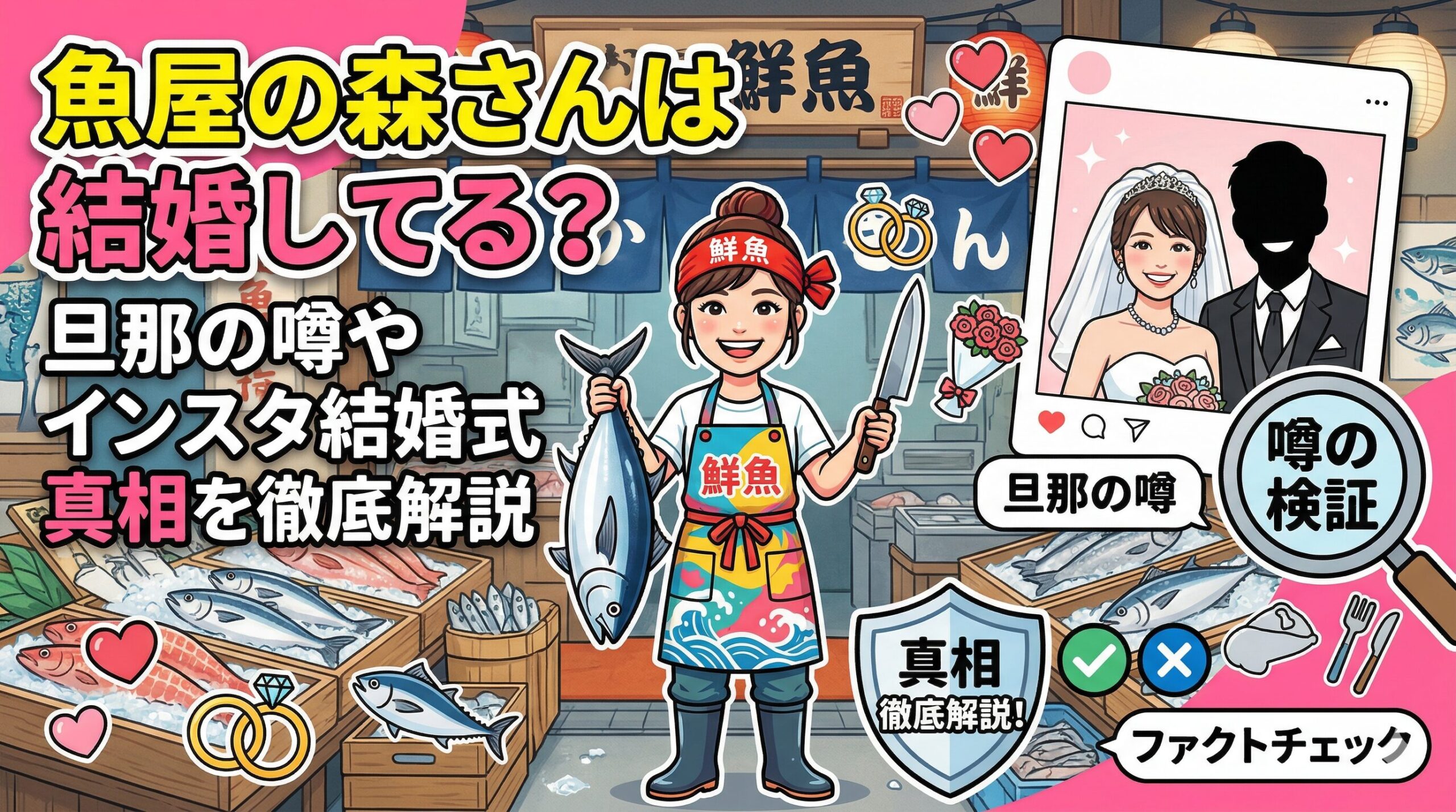 魚屋の森さん 結婚