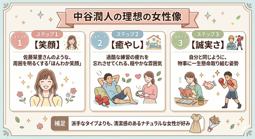 中谷潤人が語った「理想の女性」3つの条件
