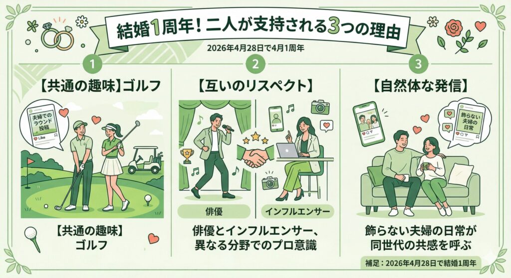 戸谷公人&来栖りな 結婚1周年の歩み