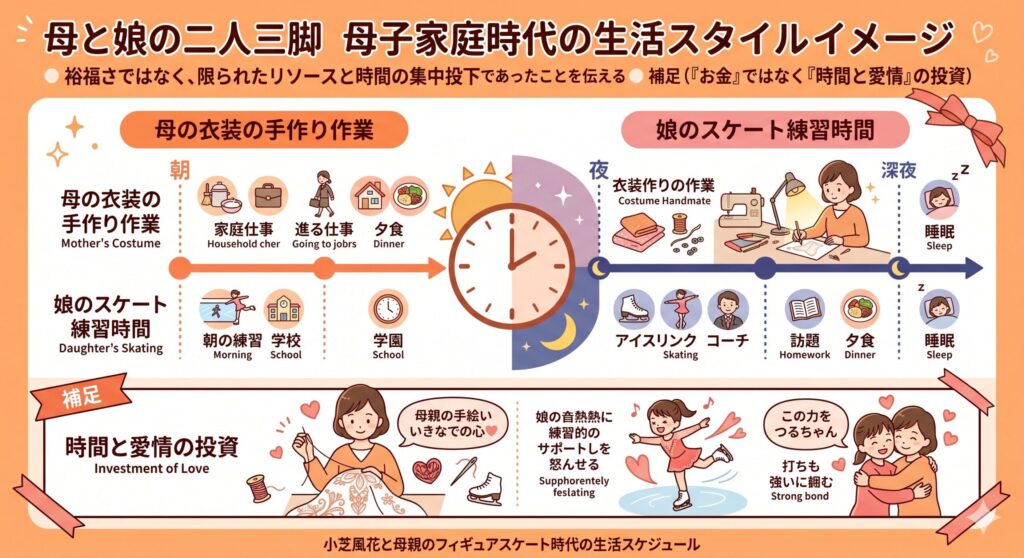 母子家庭時代の生活スタイルイメージ