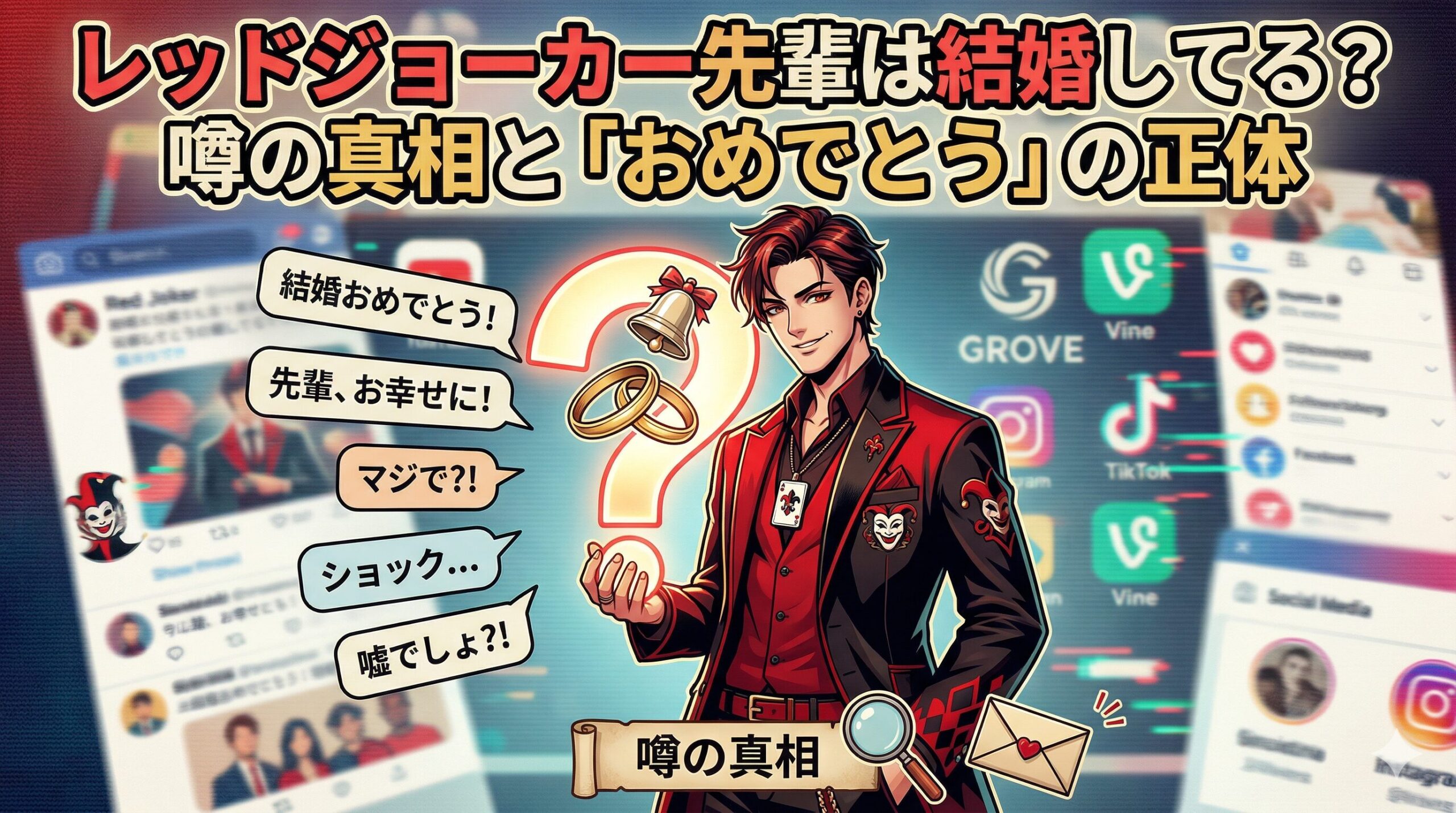 レッドジョーカー先輩 結婚
