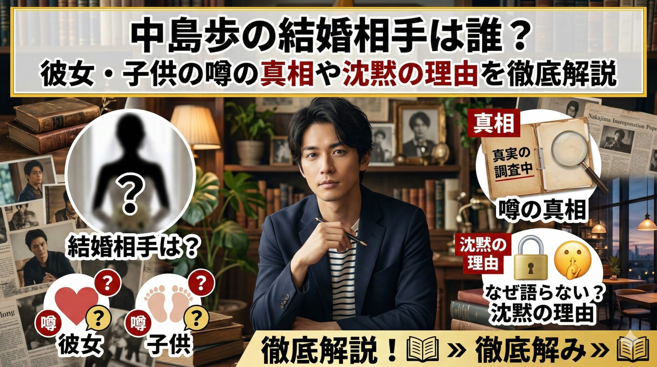 中島歩 結婚相手